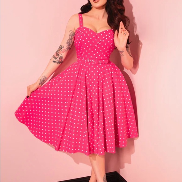 Maneater Swing Dress Vixen by Micheline Pitt - Picture 2 of 4